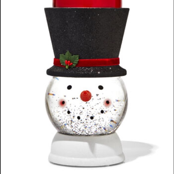 Bath and Body Works Glitter Swirling Snowman Water Globe ❄️☃️ - Picture 17 of 17
